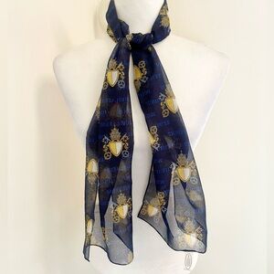 Elegant vintage Catholic Jubilee 2000 commemorative scarf!